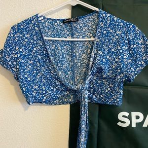 womens tie top